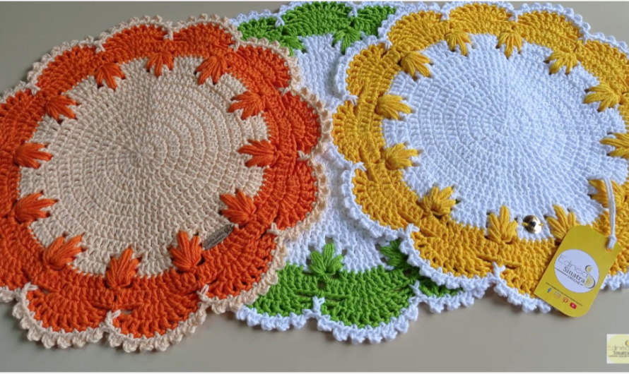 Crochet flower blanket for pattern (video tutorial)