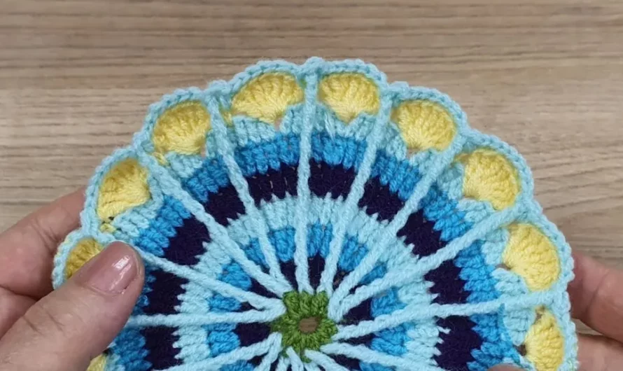 Beautiful crochet blanket pattern (video tutorial)