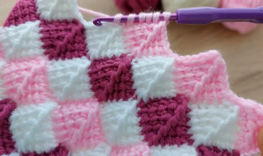 Super Easy Tunisian Crochet Model