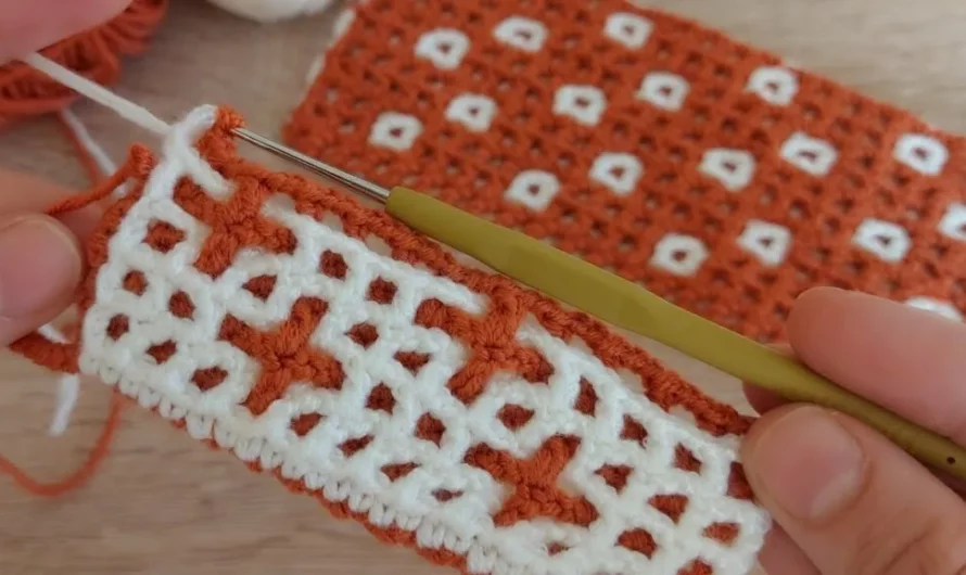 Beautiful crochet blanket bag model pattern