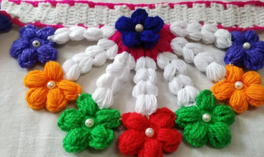 Easy design How to crochet in new design (video tutorial)