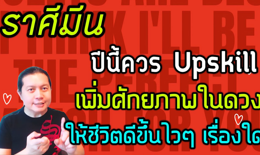 ปีนี้คนราศีมีน | ดวงชะตาควร upskill เพิ่มศักยภาพเรื่องใดมากที่สุด | ให้ชีวิตเงินงานครอบครัวดีขึ้น