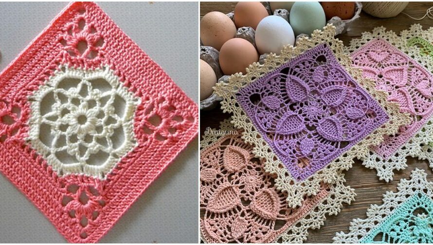 Lacy Square Project Ideas and Free Patterns