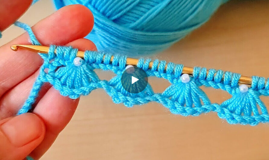 Tunisian Crochet Baby Blanket Vest | Video Tutorial