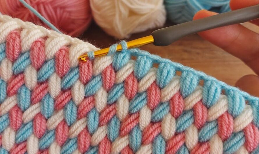 How To Crochet Zigzag Spike Stitch