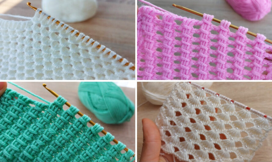 Easy Crochet Blanket Stitch Patterns For Beginners