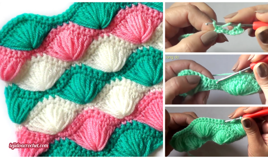 MAKE A BEAUTIFUL SHAWL BY LEARNING THIS CUTE PATTERN