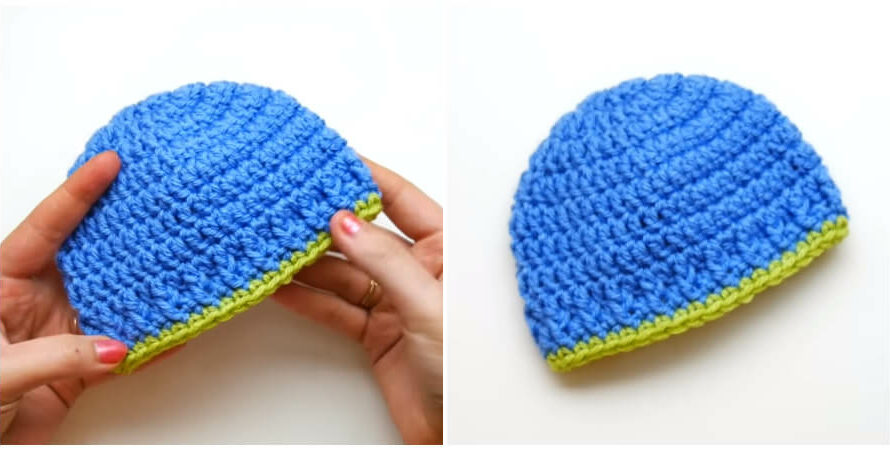 Easy Crochet Baby Hat | Video tutorial