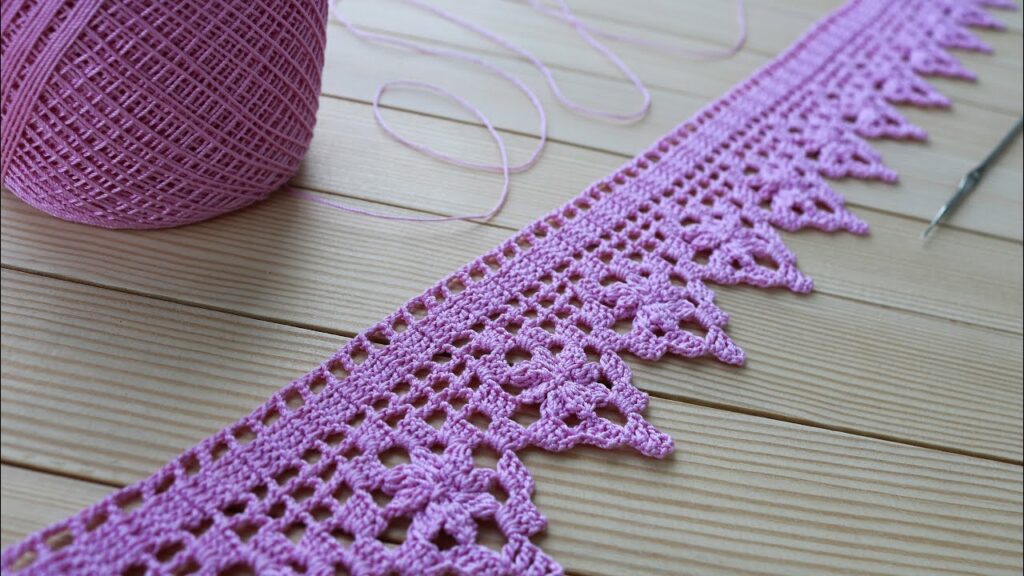 Crochet Ribbon Lace Border Tutorial todaynewsfixer