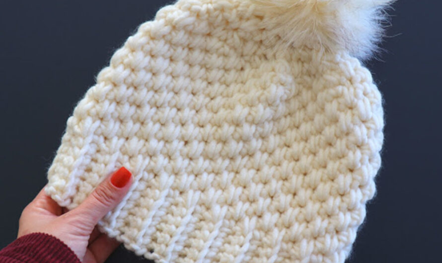 Crochet One Hour Chunky Hat For Beginners