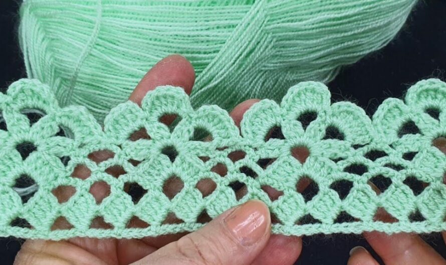 TUTORIAL: Easy Crochet Blanket Edge