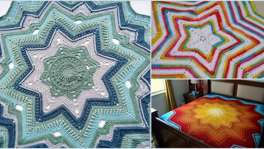 Star-Covered Nap, Free Crochet Patterns