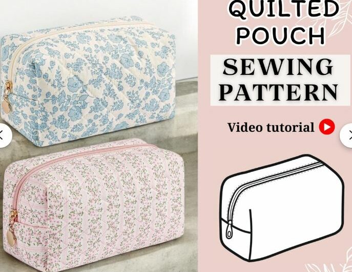 Boxy Quilt Pouch Sewing Pattern