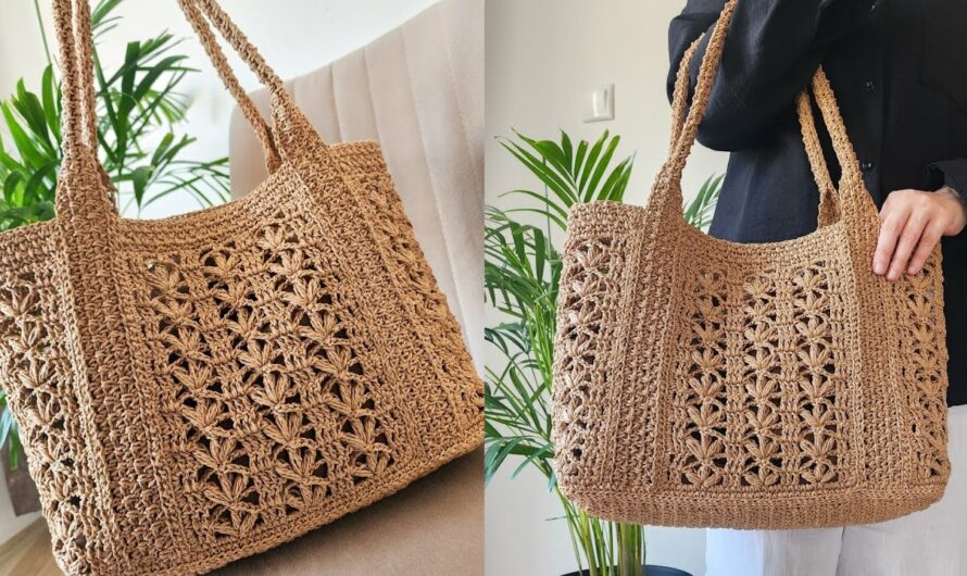 Crochet Easy Tote Bag: Stylish and Practical Accessory