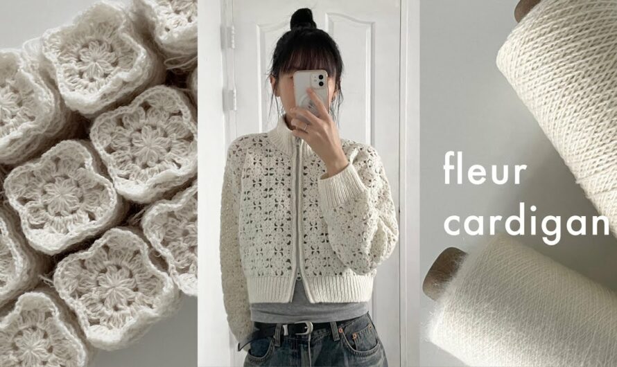 Crochet Fleur Cardigan: Elegance and Craftsmanship