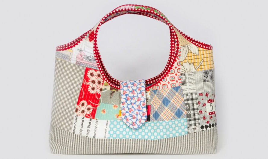 Quilt-As-You-Go Patchwork Bags