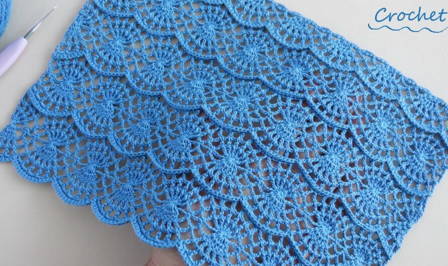 Crochet Lace Waves Motif: Discovering Elegance