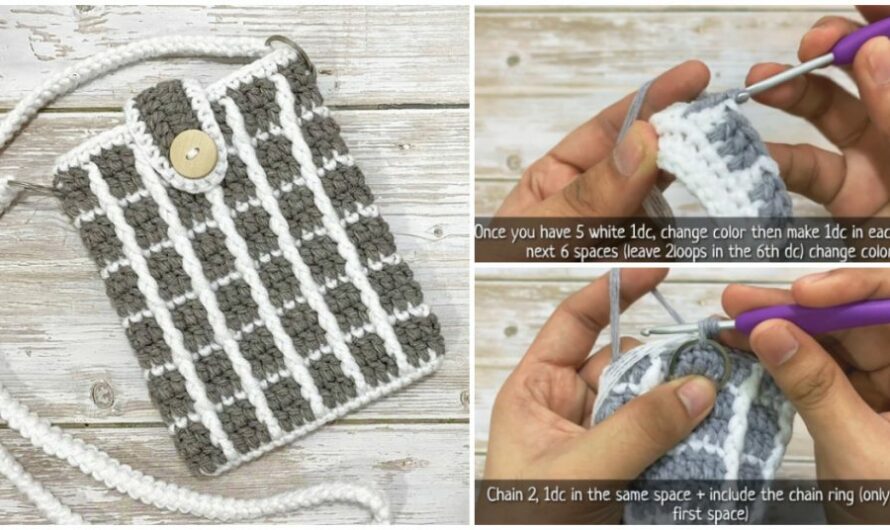 Best Crochet Phone Bag Tutorial