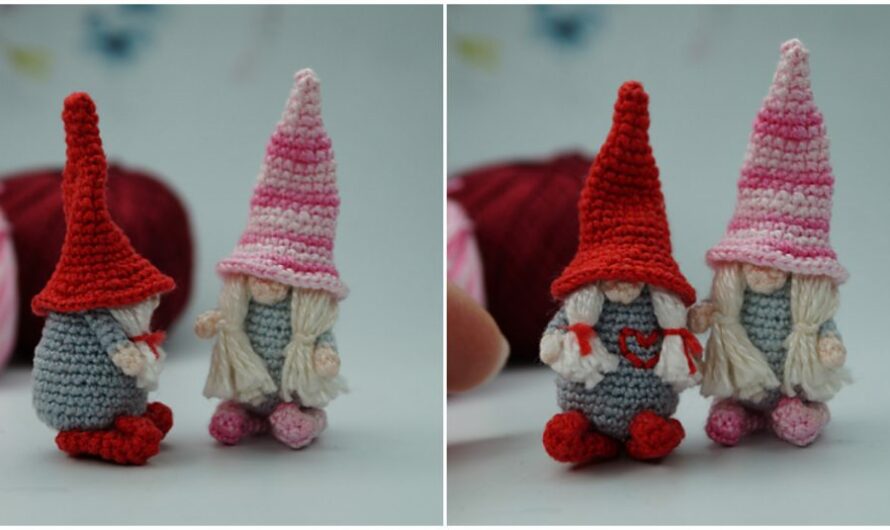 Crochet Valentine Gnome Pattern