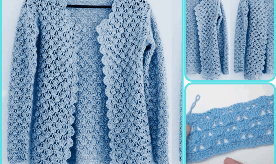 🧶 How to Make the Most Easy & Beautiful Crochet Women’s Sweater Vest Top
