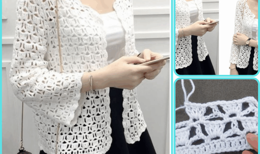 🧶 Super Easy Crochet Sweater Pattern (Women’s Top)