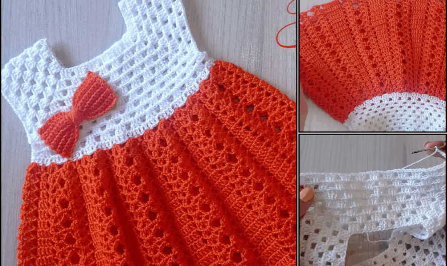 How to Make Beauty Very easy baby dress 🌸