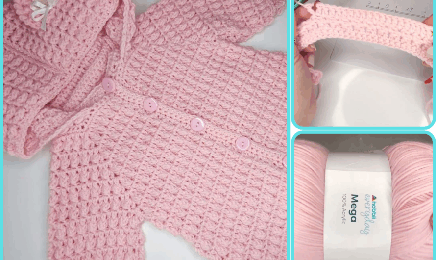 🧶 How to Crochet a Baby Onesie (Step-by-Step Guide)