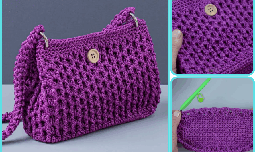 🧶 How to Make an Easy Crochet Bag: Step-by-Step Tutorial