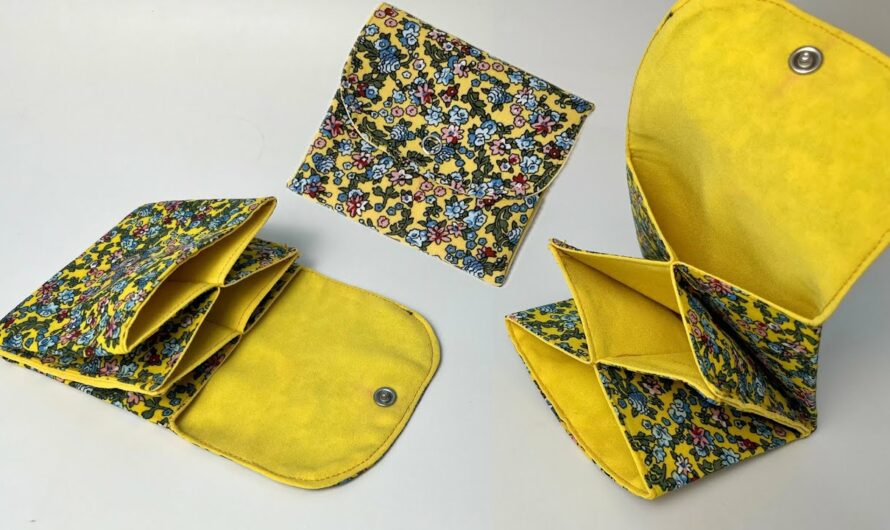 ✂️ How to Make a Coin Purse from Fabric Scraps