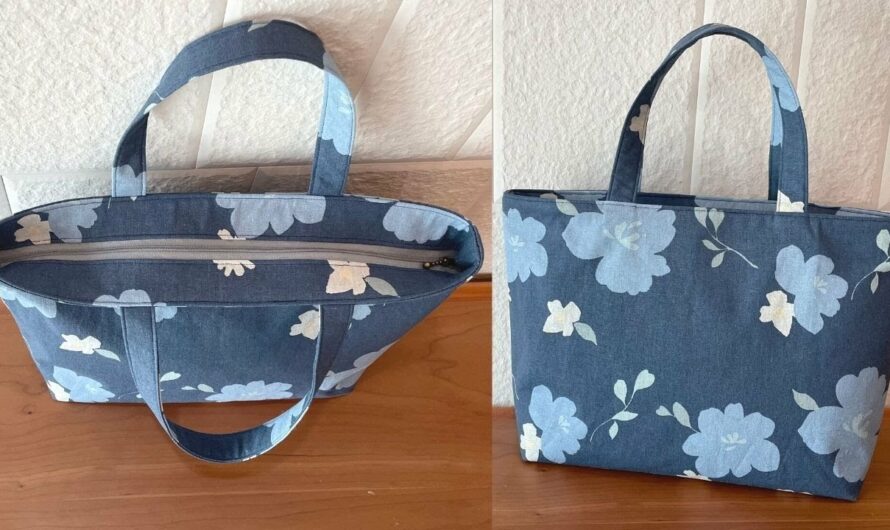 👜 How to Make a DIY Tote Bag (Saco de Bricolage)
