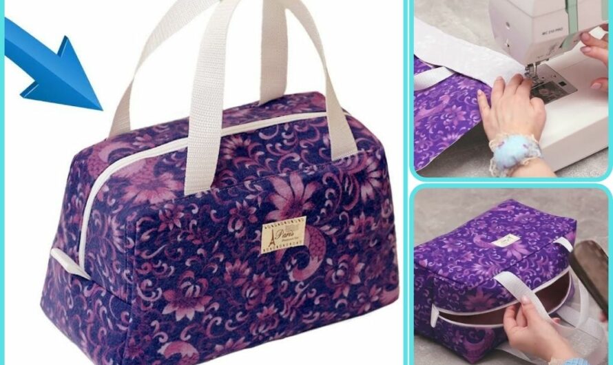 The Easiest Way to Sew a Stylish Bag: Super Simple Lined Tote!