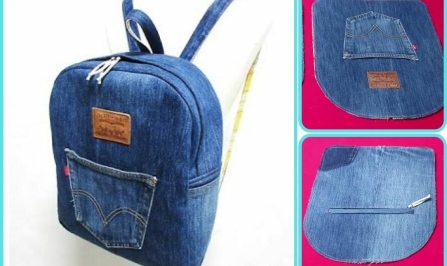 🌟 DIY Project: “Denim Organizer Wall Hanging”