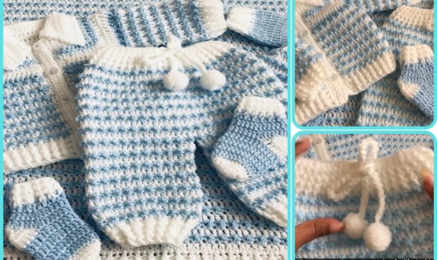 🧶 Easy Crochet Baby Pants – Step-by-Step Guide