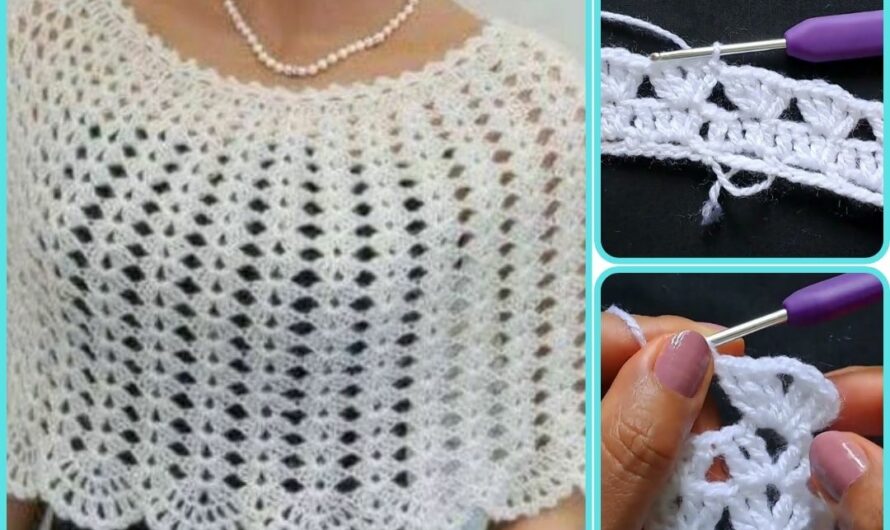 🧶 How to Crochet a Cute Cape (Step-by-Step for Beginners)