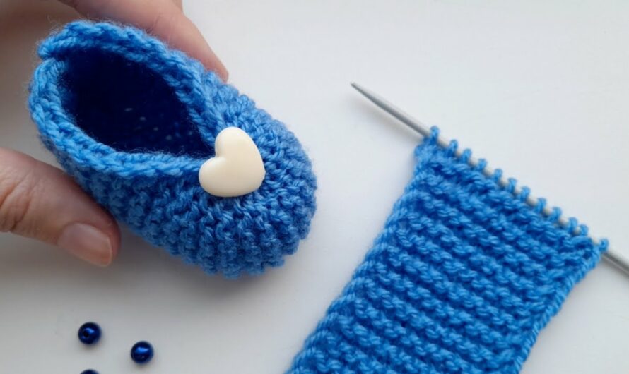 EASY DIY Baby Booties: Knitting Adorable Baby Shoes for Newborns