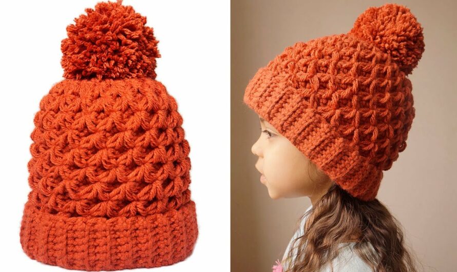 Crochet a Star Stitch Beanie Hat