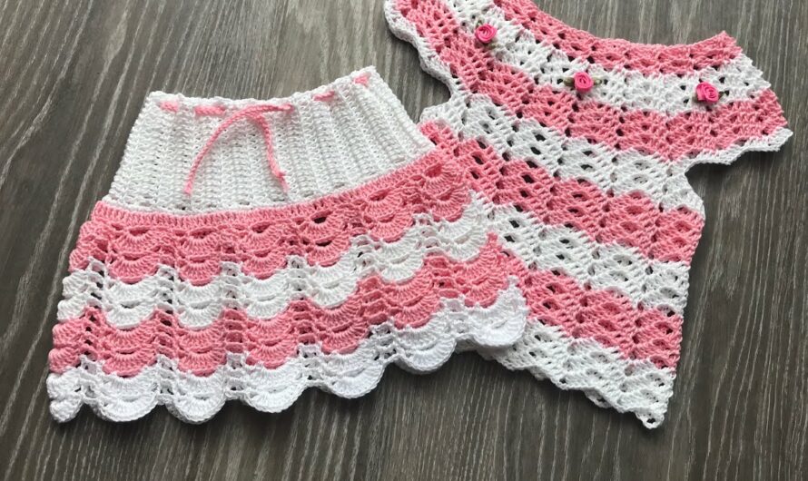 Two-Toned Scallop Skirt: A Darling Crochet Pattern