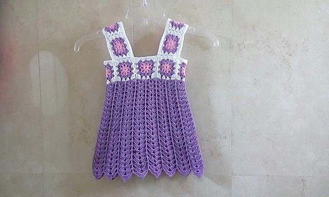 Crochet Smock with Ruffles: A Sweet Pattern