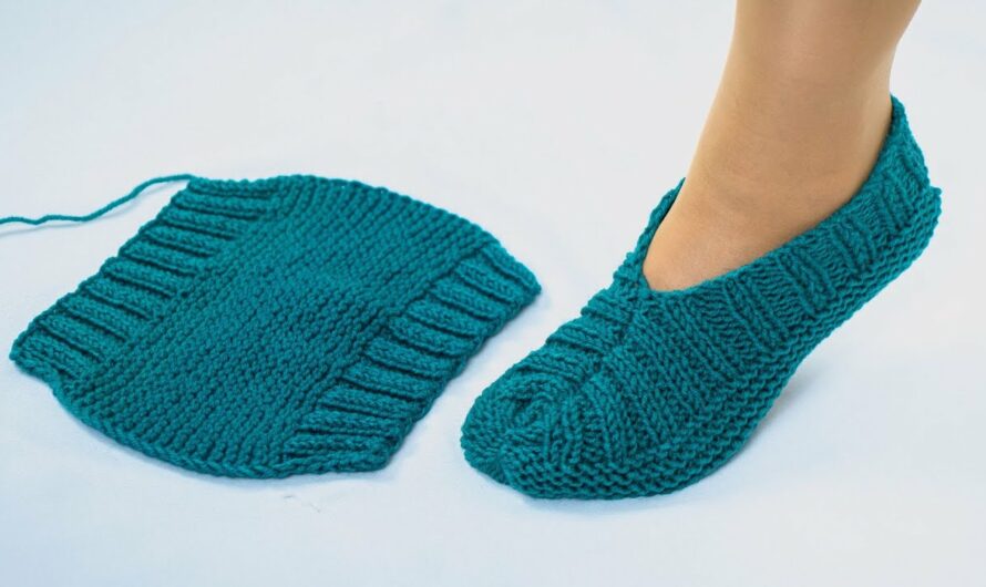 How to Make Simple Knitted Slippers for Beginners – A Step-by-Step Guide