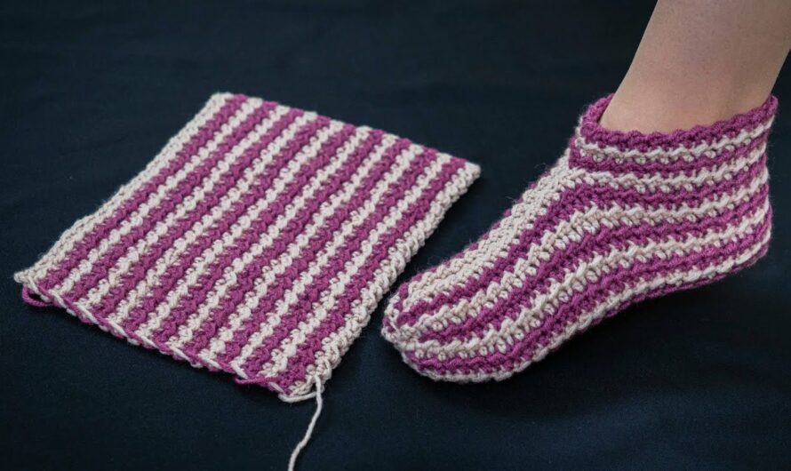 🩴 The Easiest Way to Crochet Slippers (Beginner Friendly)