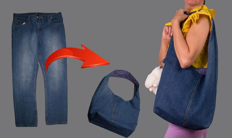 The “Curved-Top Hobo” Upcycled Bag – A Flowing Sewing Tutorial