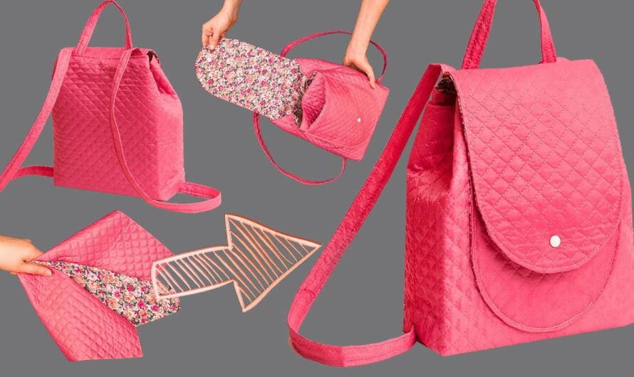 The “Rectangular Drawstring” Backpack – An Ultra-Simple Sewing Tutorial