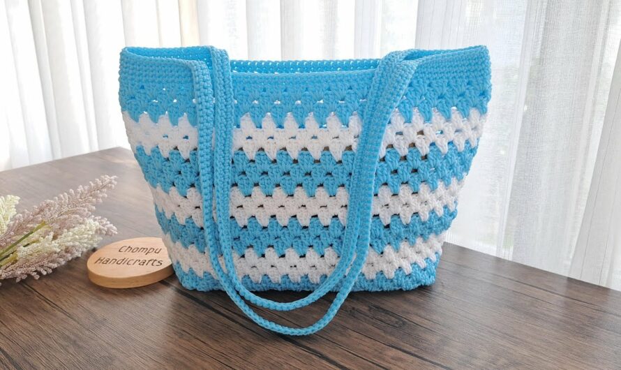 Super Easy Crochet Tote Bag | Beginner friendly
