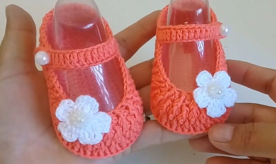 Crochet Adorable Baby Mary Janes: Video tutorial