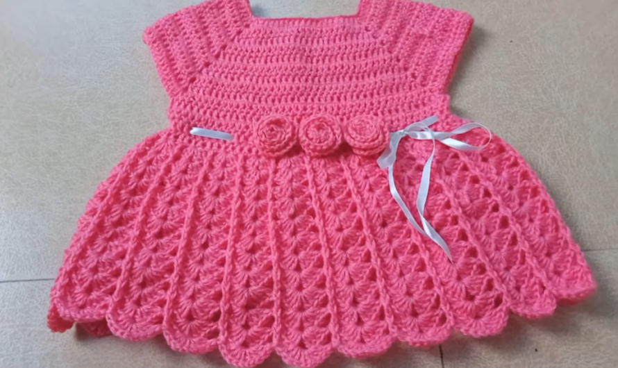 Easy crochet frock 0 to 24 months