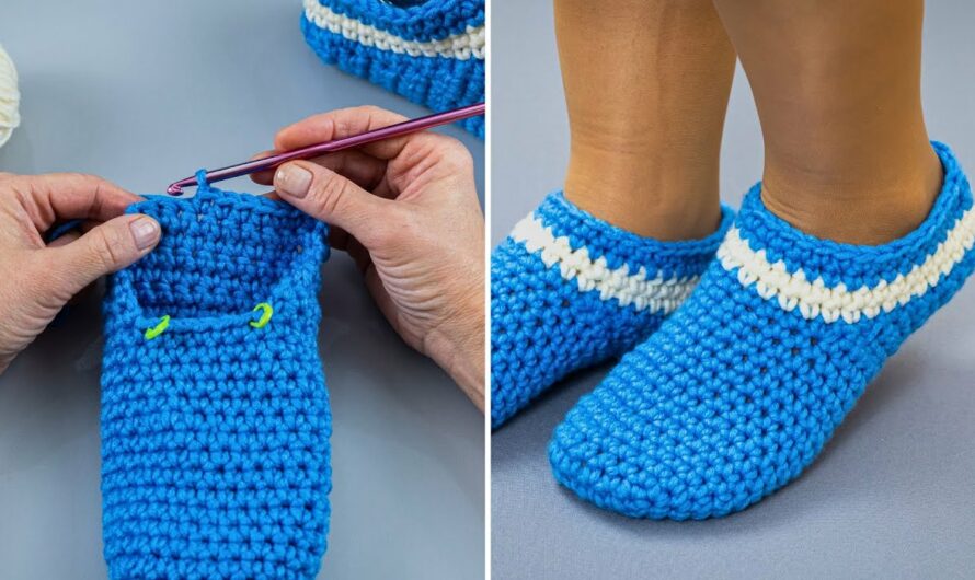 How to Crochet Slippers Easily (Beginner Friendly Guide)