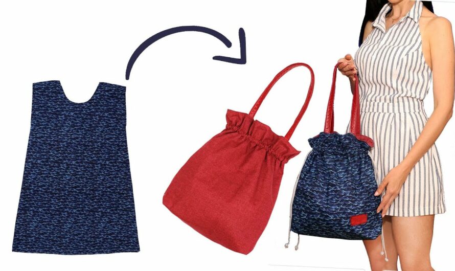 The “Old Dress Shopper” Tote – A Delightful Upcycling Tutorial