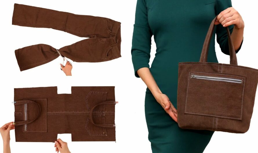 The “Denim Dynamo” Crossbody Sling: A Structured, Upcycled Pattern