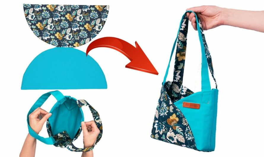 The “Two-Panel Traveler” Sling Bag: A Quick, Seamless Sewing Pattern