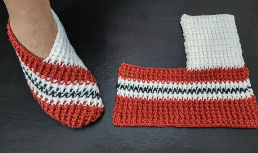 Easy Crochet Slipper for Beginners